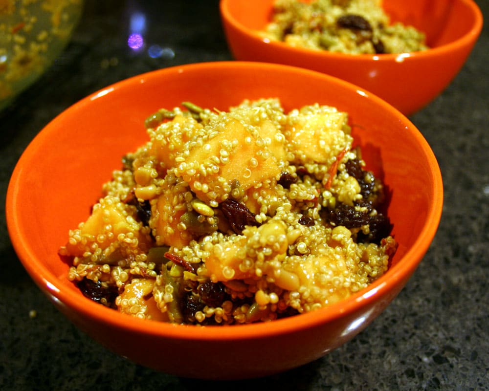 Millet Recipe: Millet Garden Salad with Strawberry Balsamic Vinaigrette