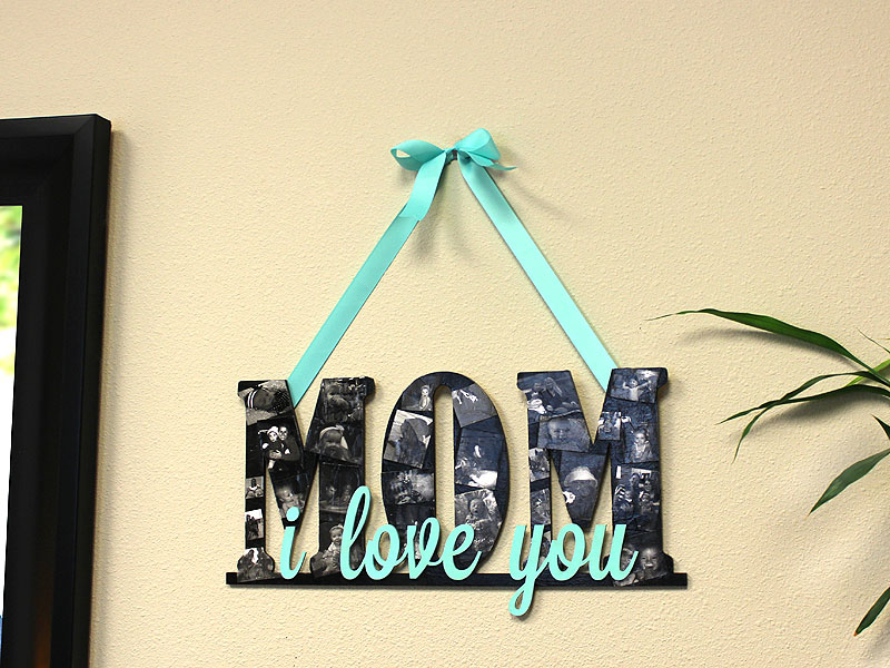 Mother’s Day Collage Sign | Mom | CraftCuts.com