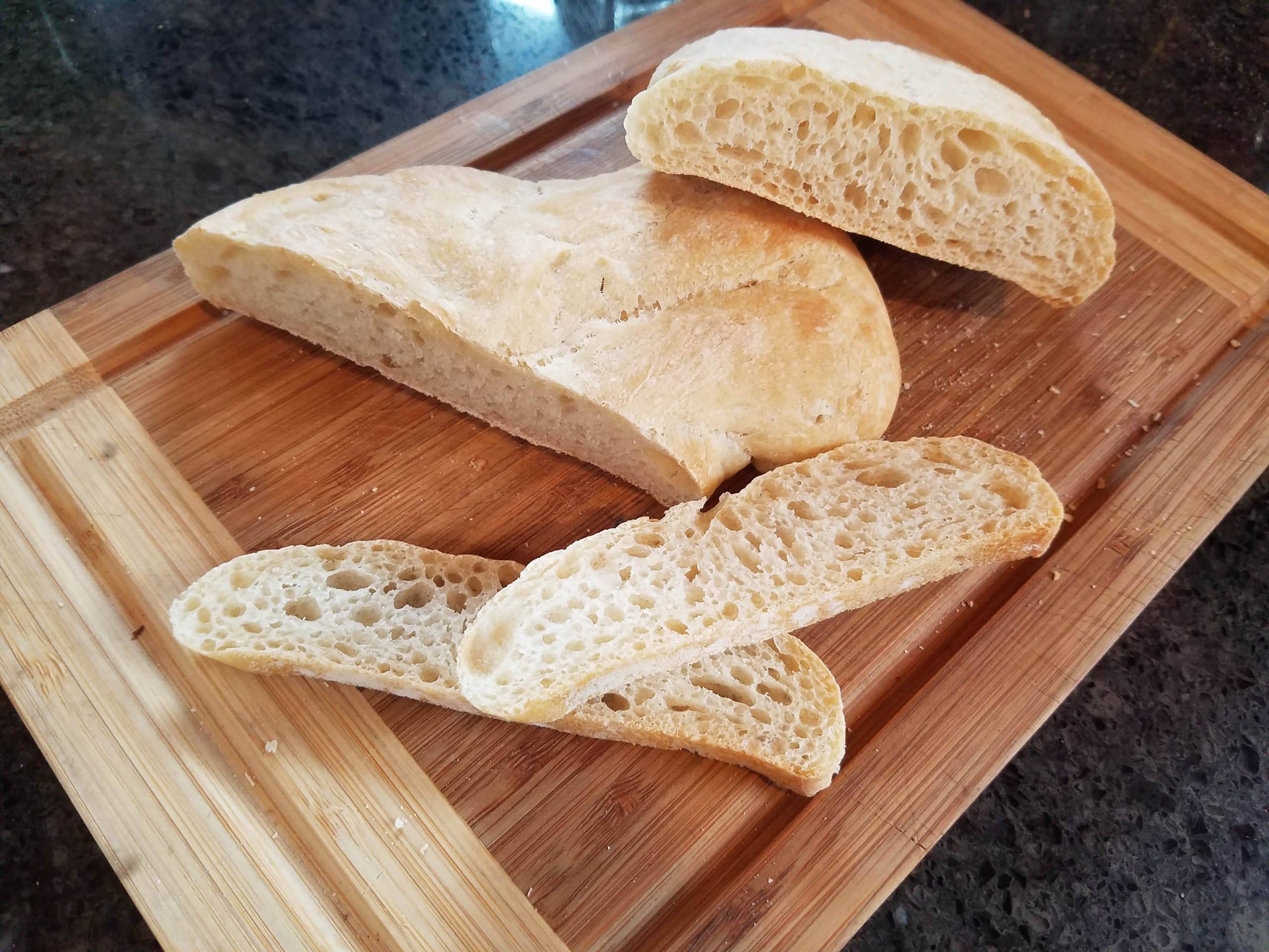ciabatta, easy ciabatta bread recipe