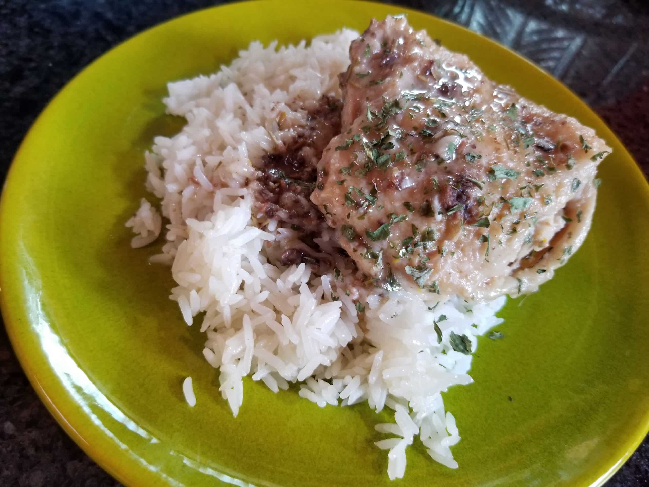 braised chicken recipe
