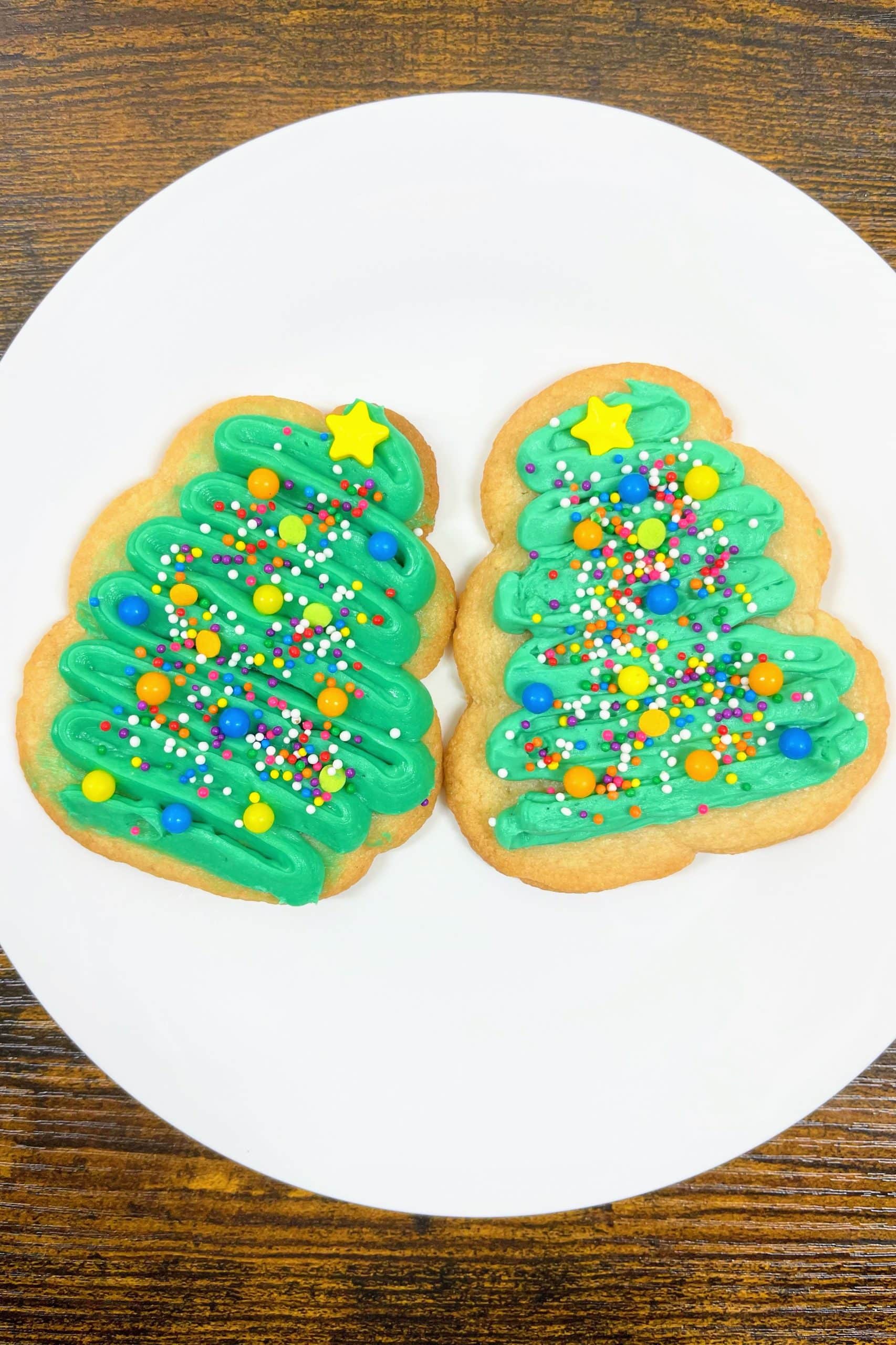 3 Ingredient Pillsbury Christmas Tree Cookies 2 Desserts