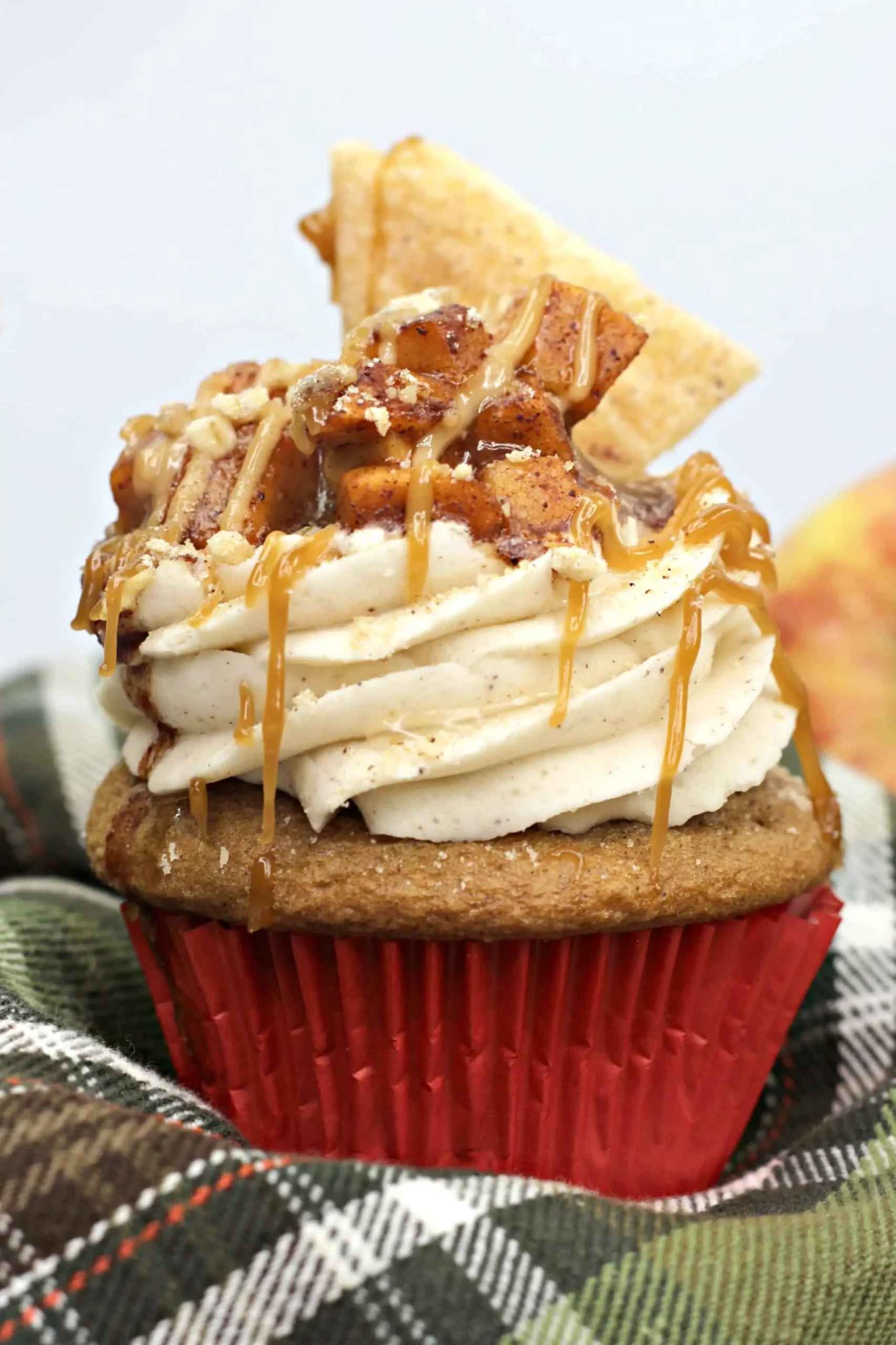 apple pie cupcake