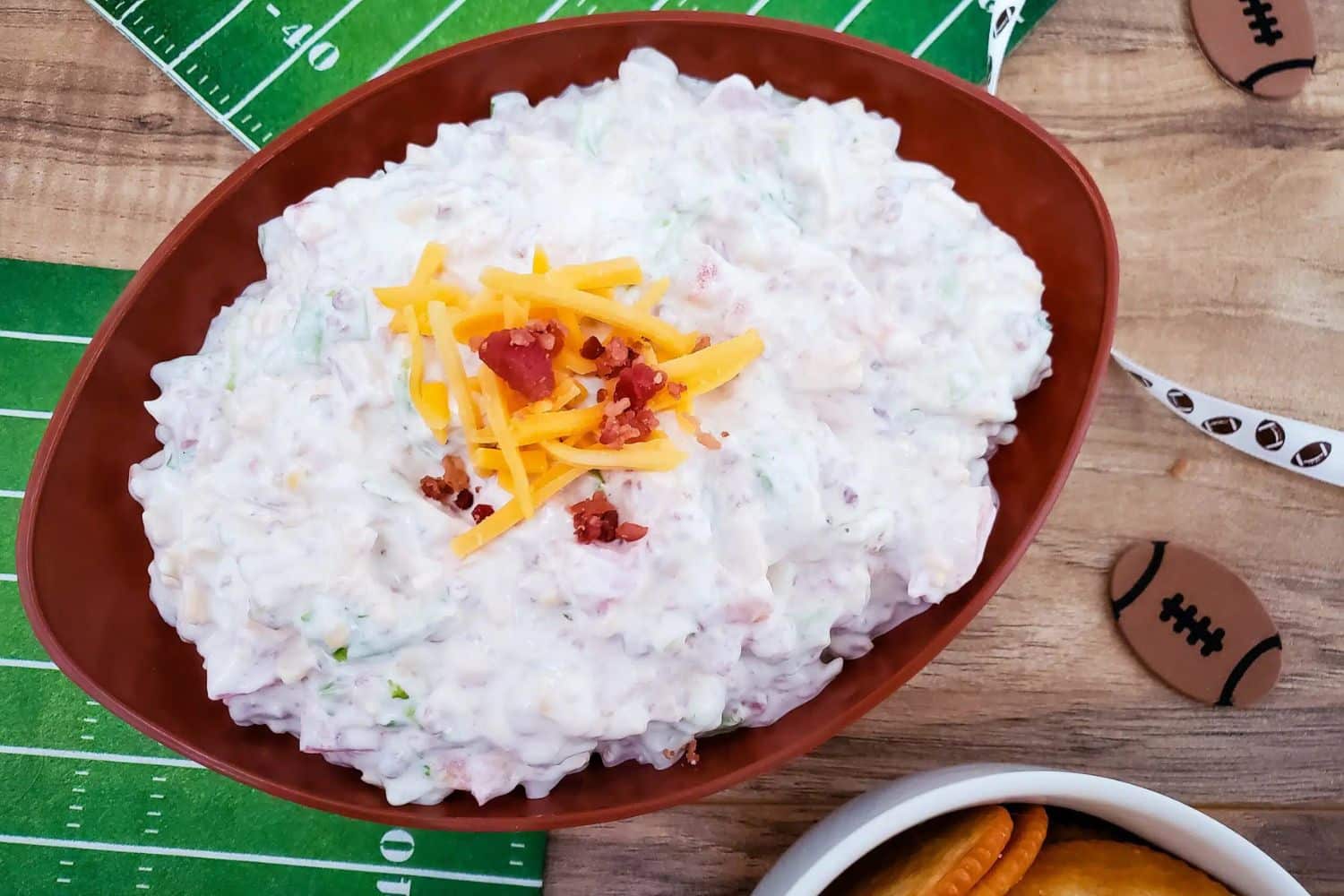 BLT Dip Recipe ~ Perfect Game Day Appetizer!