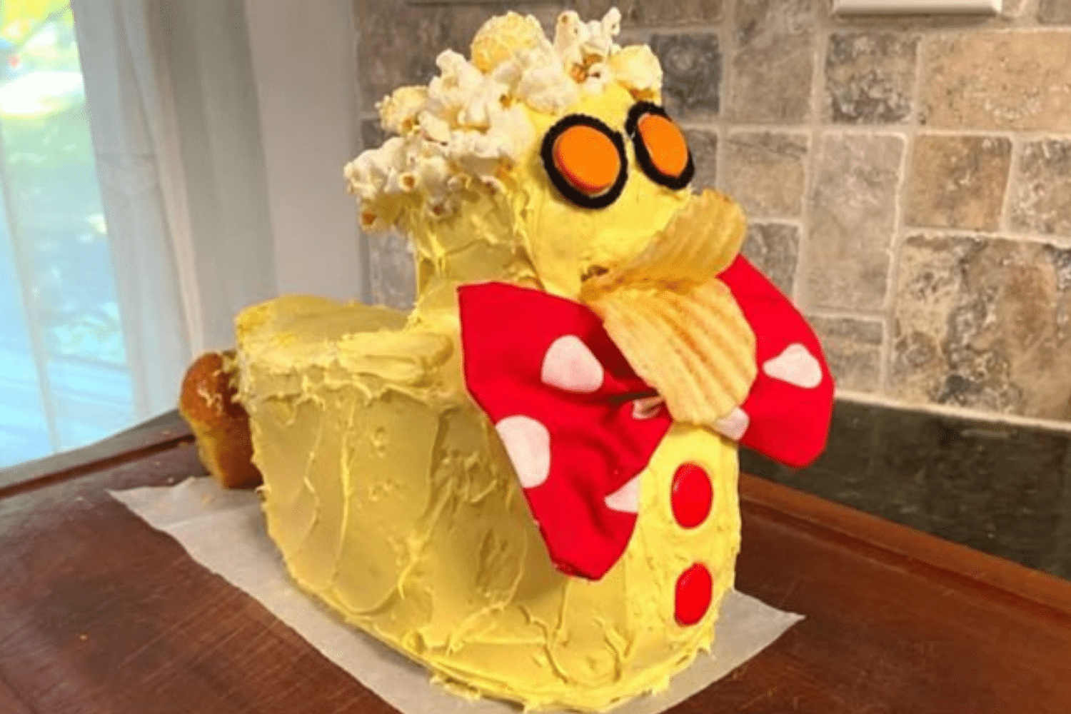 Bluey Duck Cake Recipe