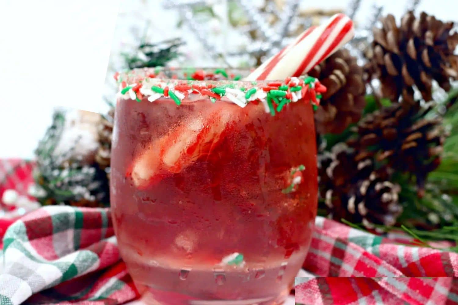 Candy Cane Christmas Cocktail
