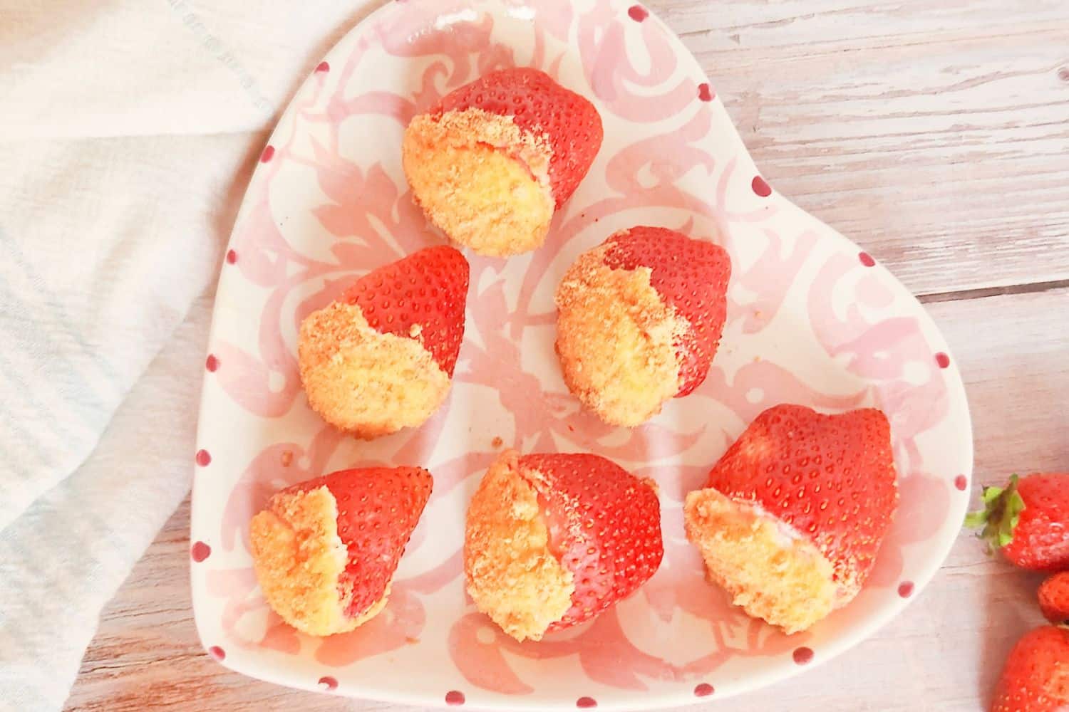 How to Make No-Bake Cheesecake Stuffed Strawberries for Valentine’s Day     