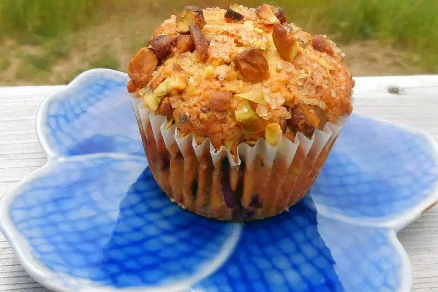 Muffin Recipe – Cherry, Chocolate and Pistachio