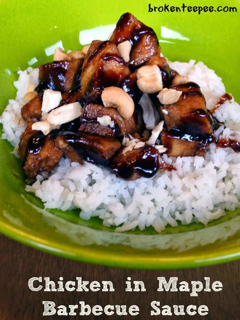 Chicken in Maple Barbecue Sauce – Recipe