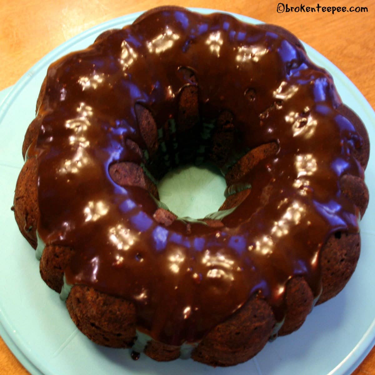 Chocolate Banana Bundt Cake