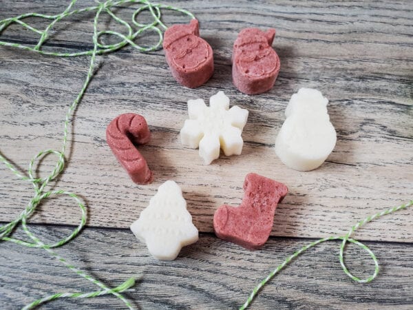 Christmas Sugar Scrub bar tutorial