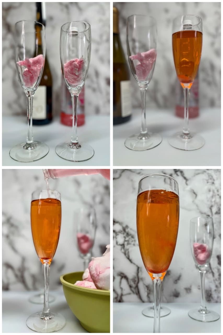 drinks to make with chardonnay cotton candy mixed cocktails alcoholic recipe