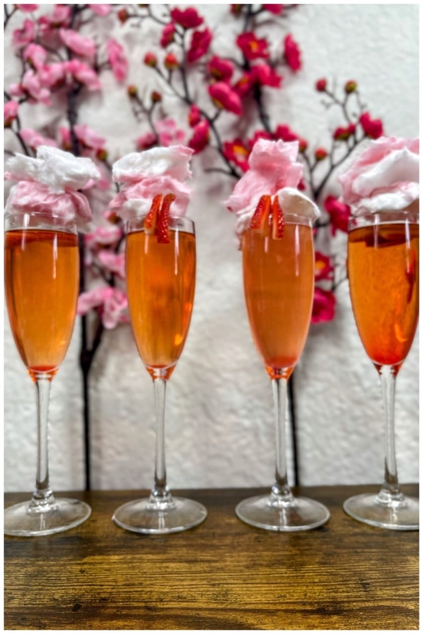 drinks to make with chardonnay cotton candy mixed cocktails alcoholic recipe