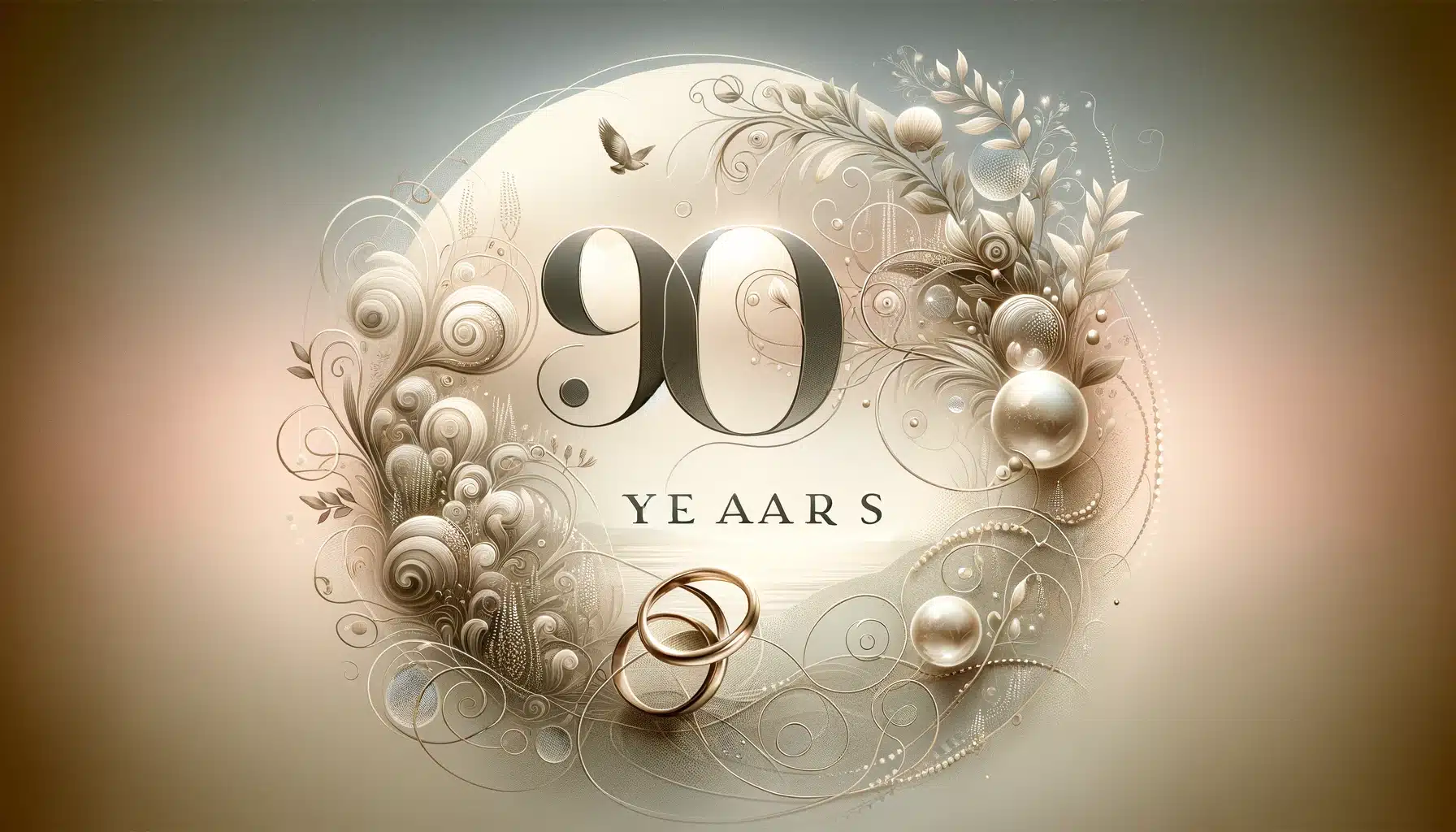 Journey of Love: Heartfelt Captions and Wishes for the 90th Wedding Anniversary