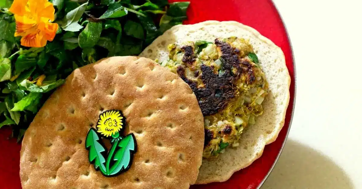 Dandelion Burger Recipe