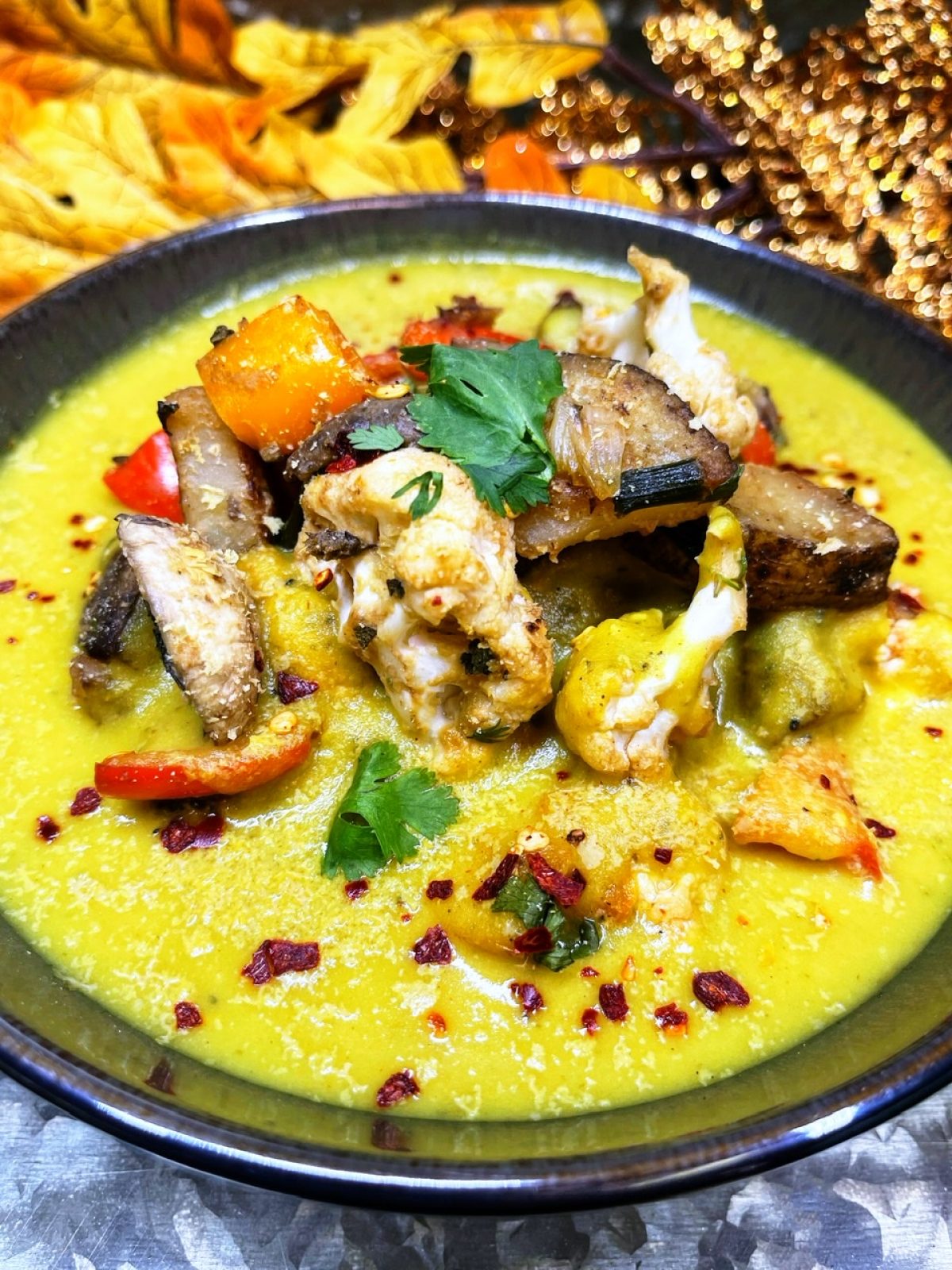 Vegan Pumpkin Soup With Coconut Milk | Anyreasonvegans