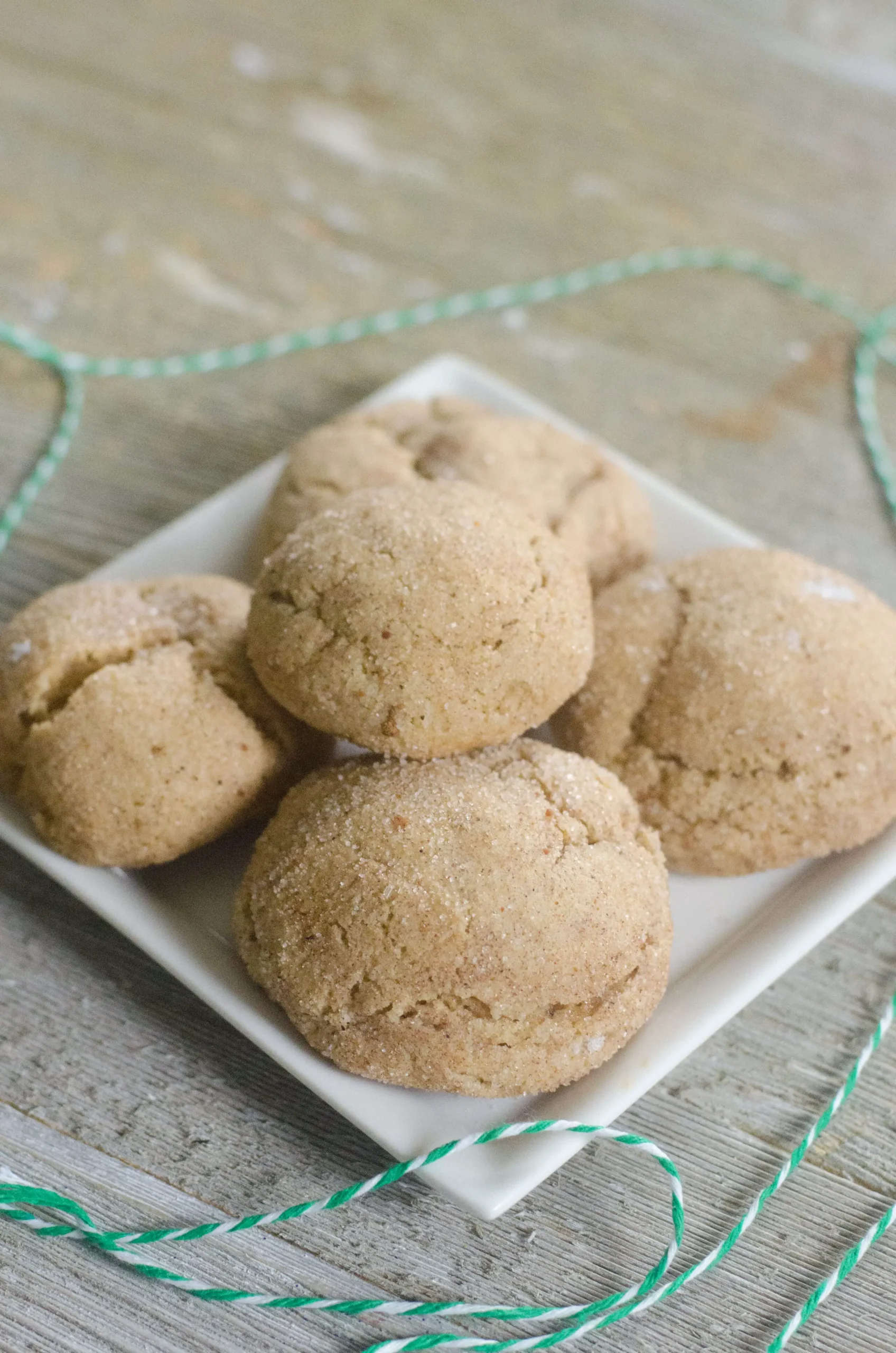 Eggnog Snickerdoodle Cookies Recipe