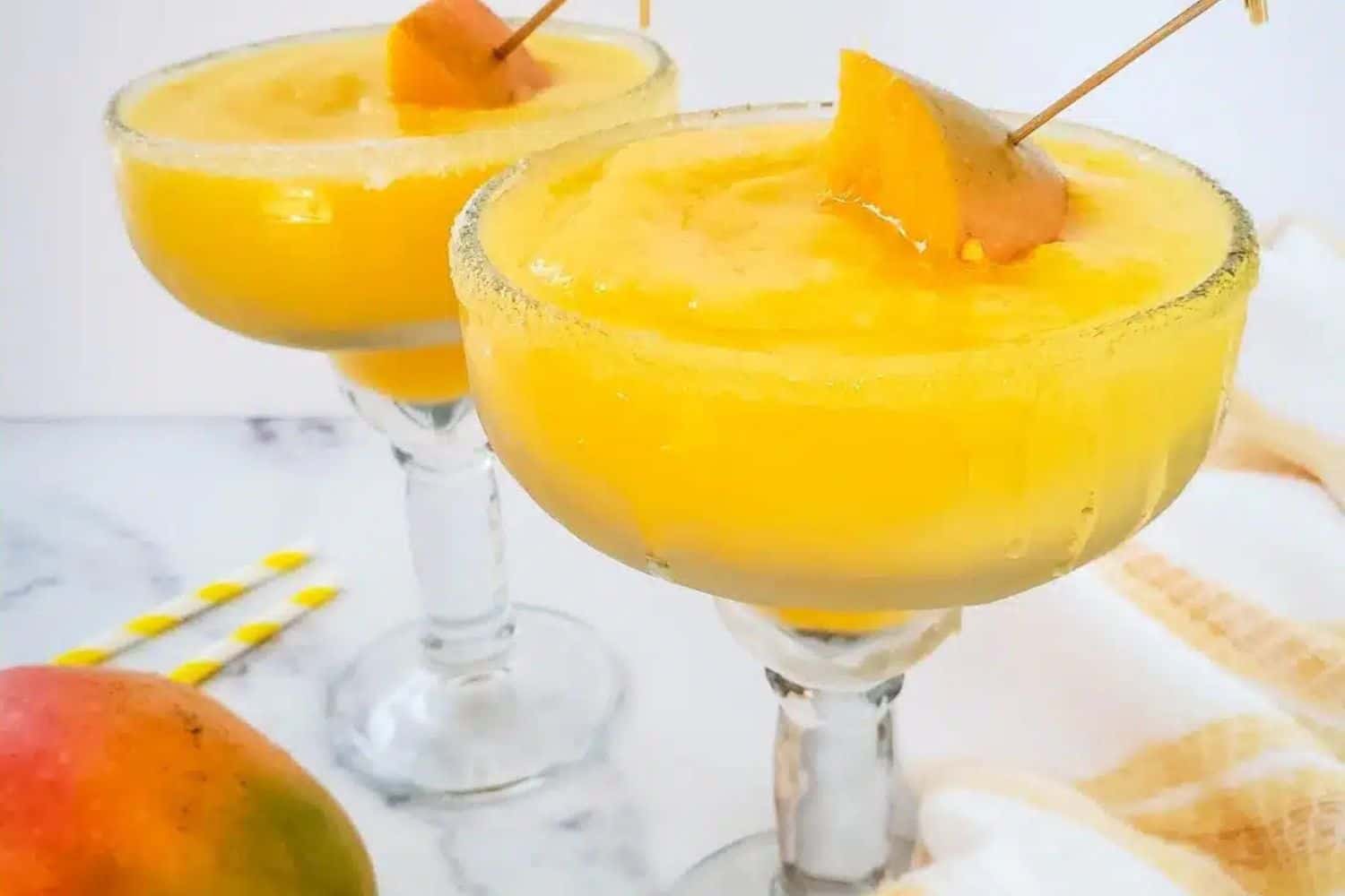 How To Make Frozen Mango Margaritas
