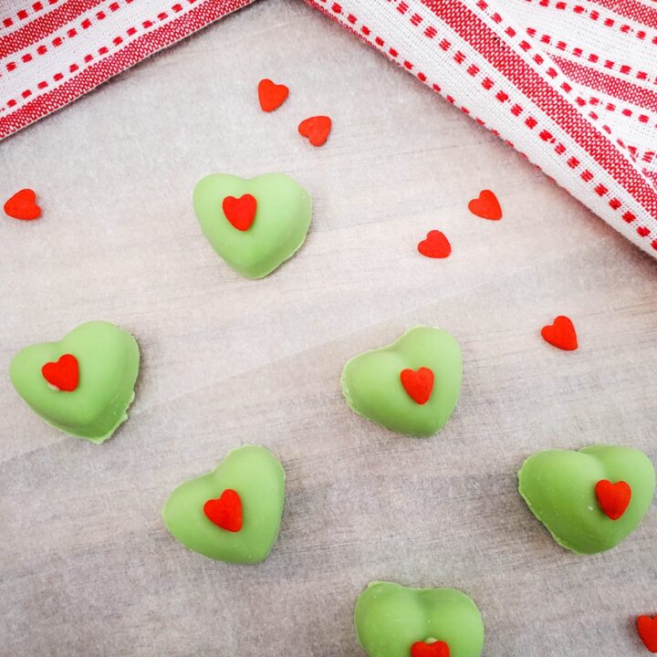Grinch Almond Butter Candy