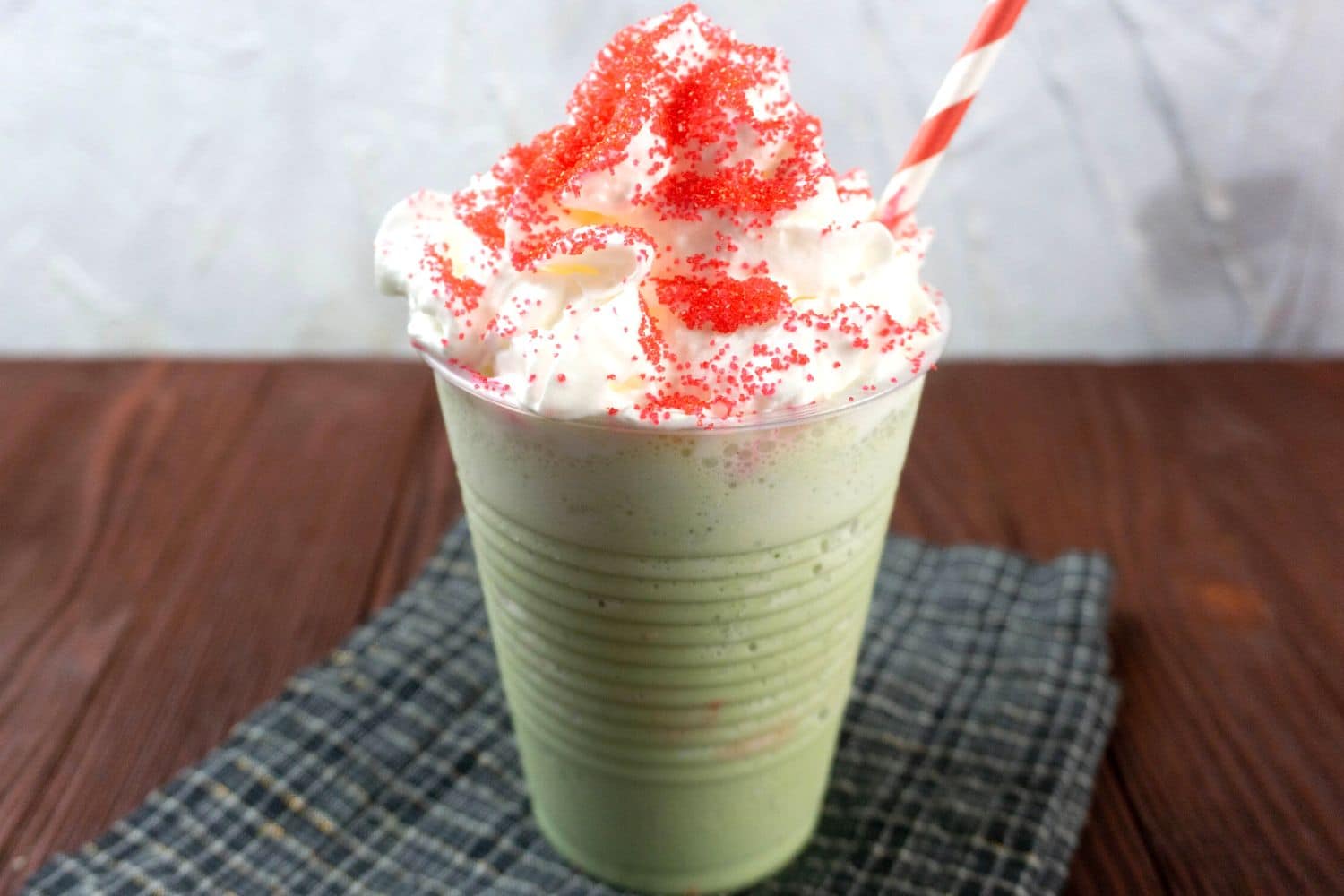 Grinch Cherry Frappuccino Recipe
