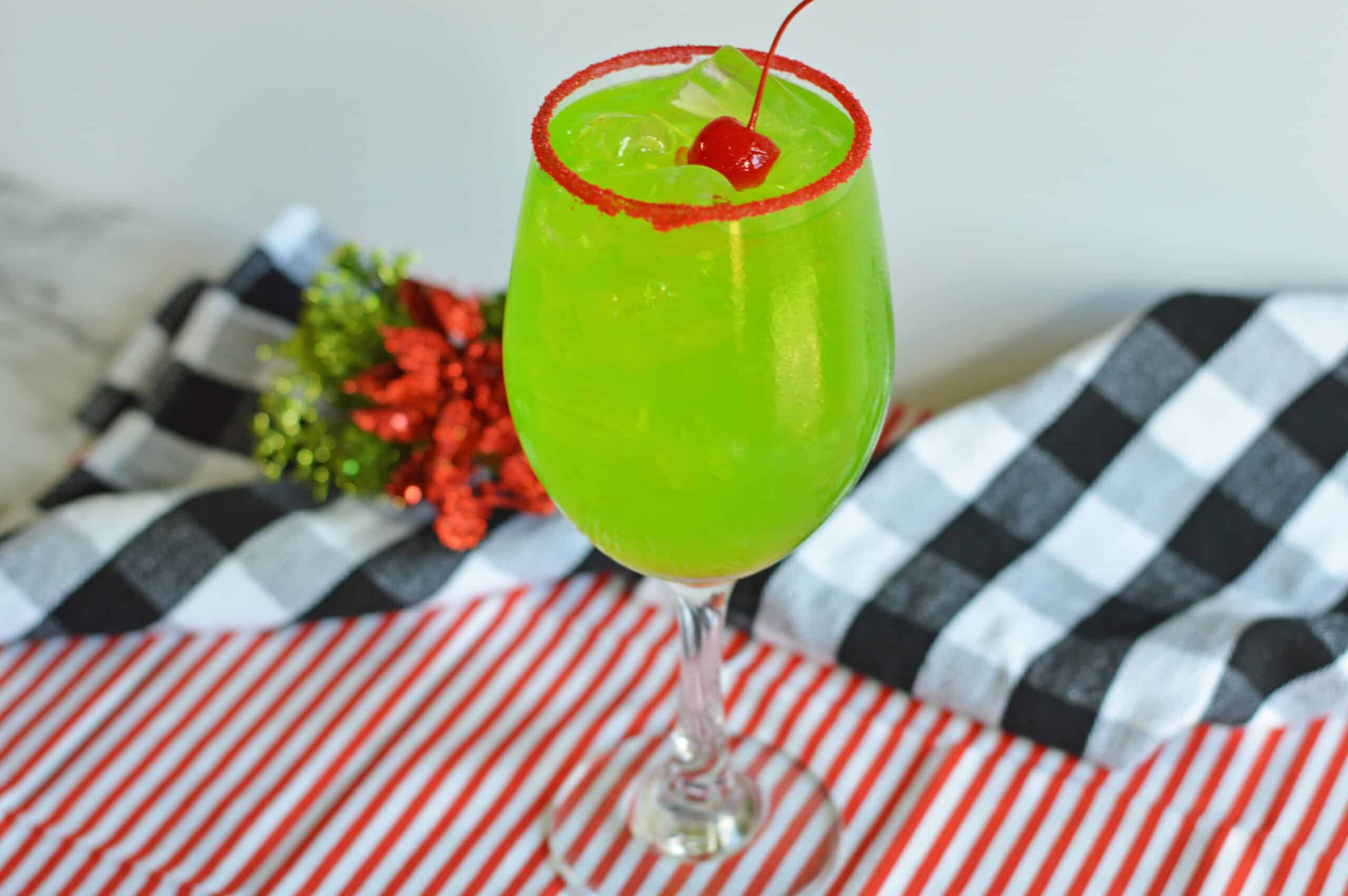grinch cocktail