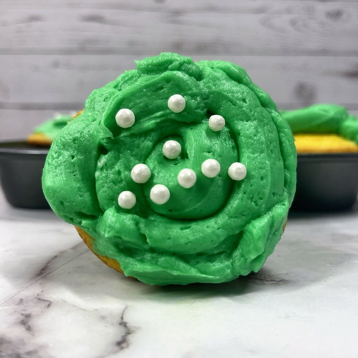 How To Make Green Buttercream Cake Frosting