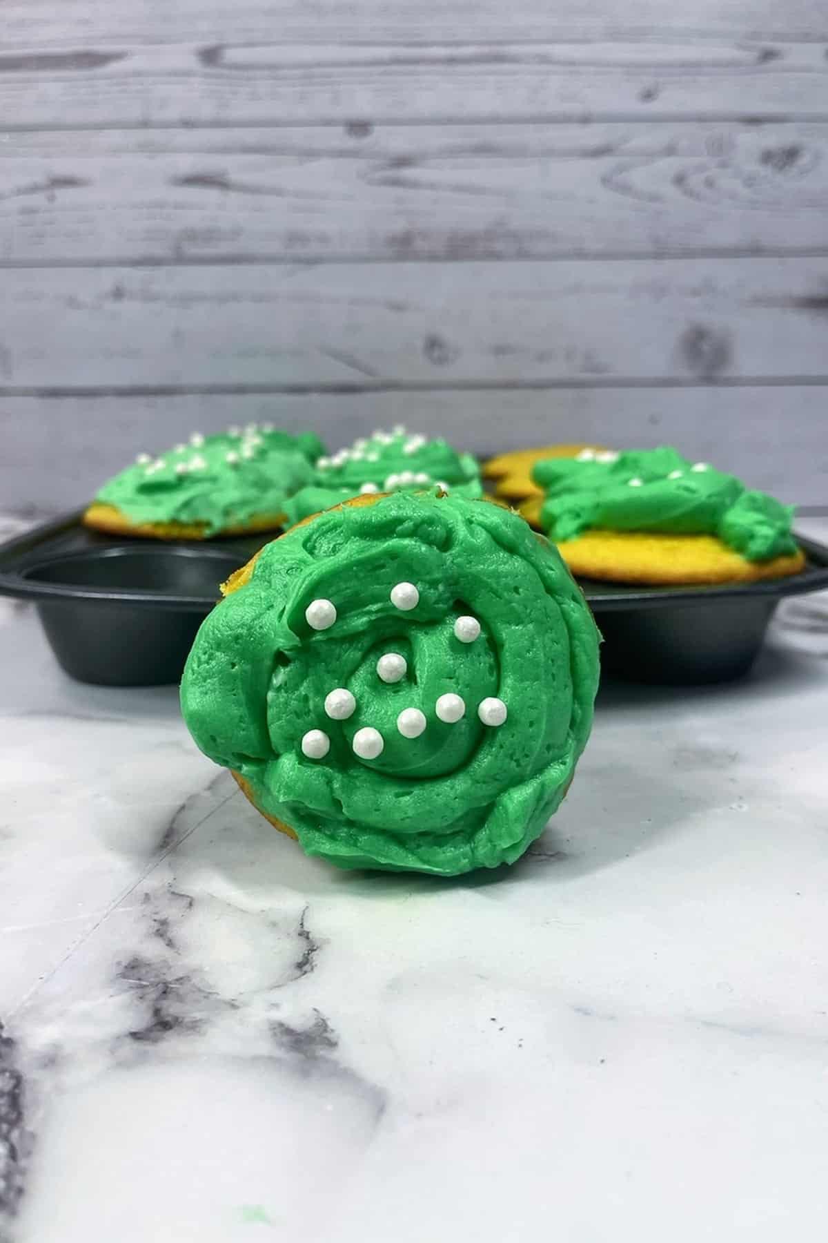 How To Make Green Buttercream Cake Frosting