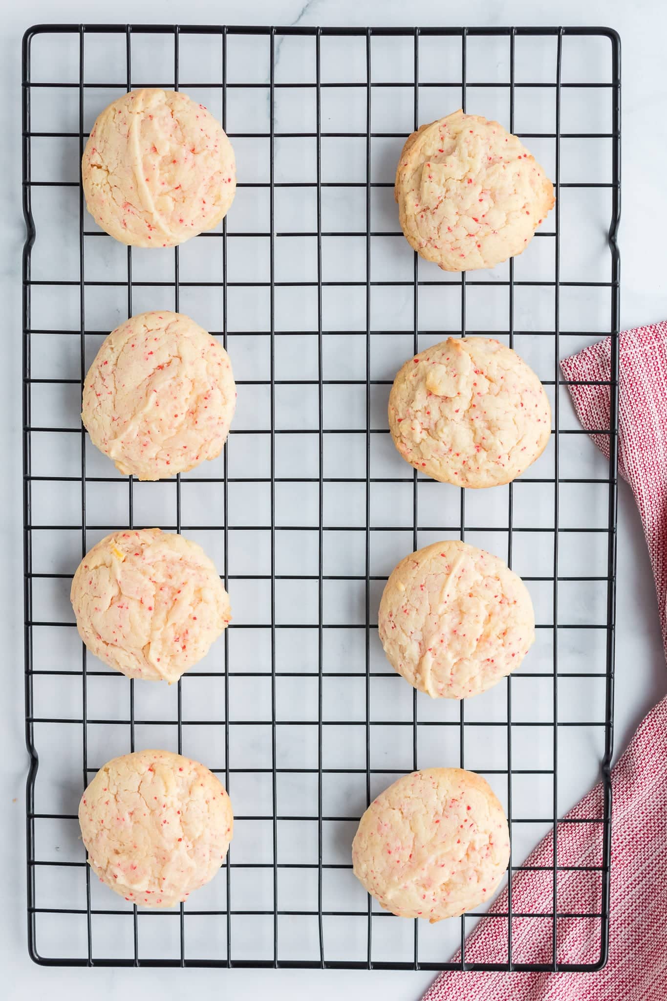 cool cherry chip cookies