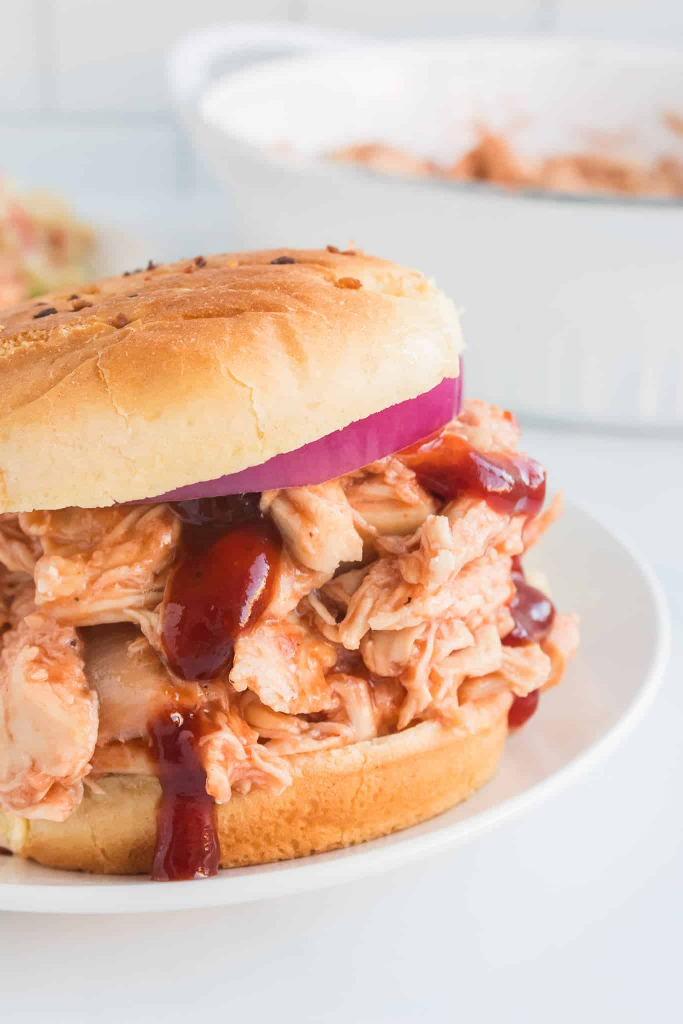 Fast and Easy Dutch Oven Pulled Chicken 