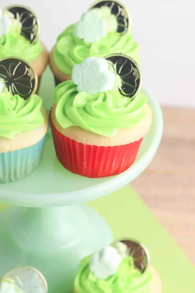Shamrock cupcakes