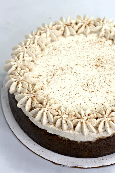 Instant Pot Eggnog Cheesecake