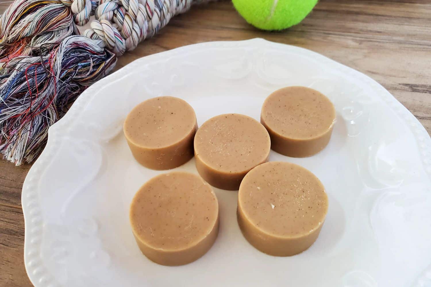 Peanut Butter Dog Treat Recipe ~ Only 2 Ingredients Needed
