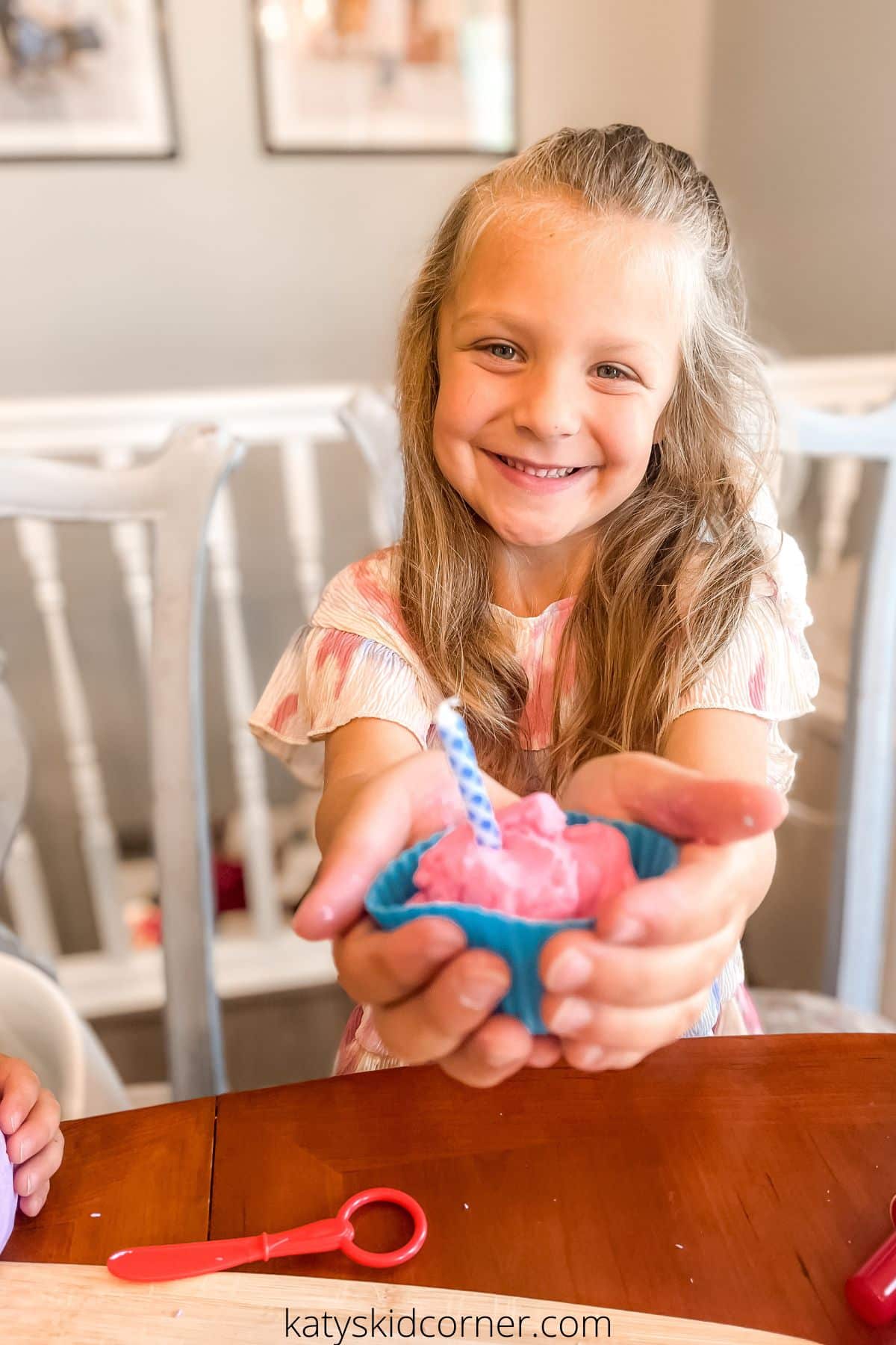Easy Edible Frosting Play Dough For Sensory Play!