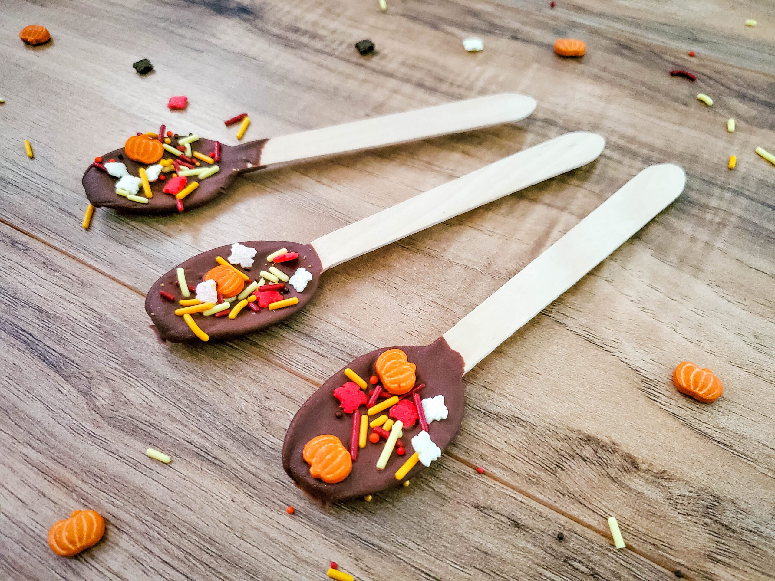 chocolate stirring spoons recipe