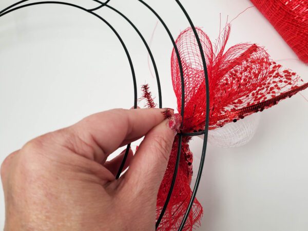 Ornament Mesh Wreath