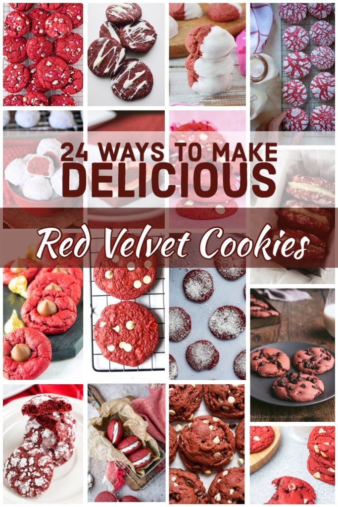 21 + Ways To Make Delicious Red Velvet Cookies