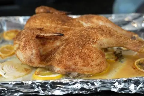 Roast the chicken