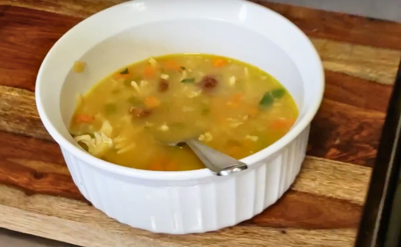 Rotisserie Chicken Noodle Soup Recipe