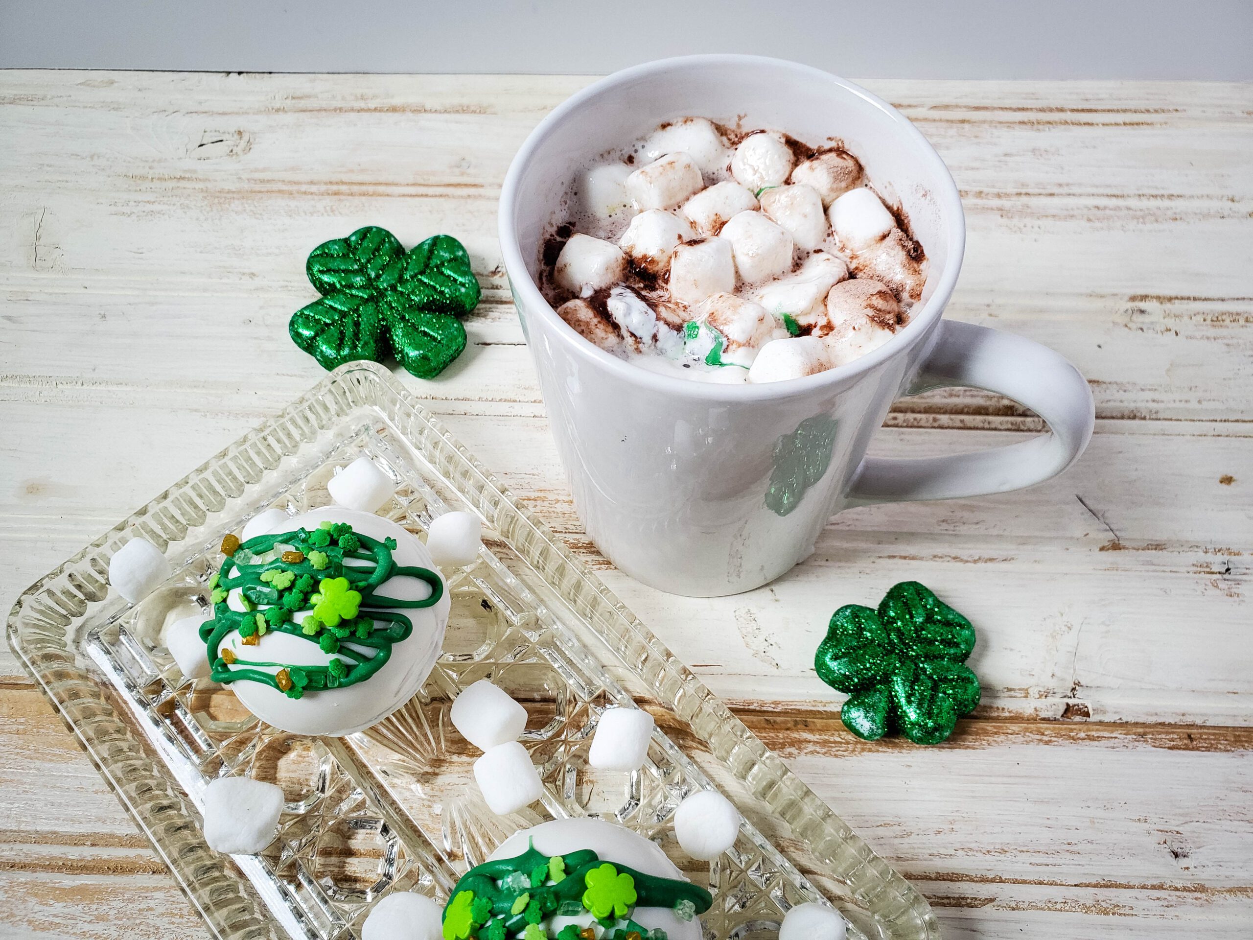 White Chocolate Hot Cocoa Bombs