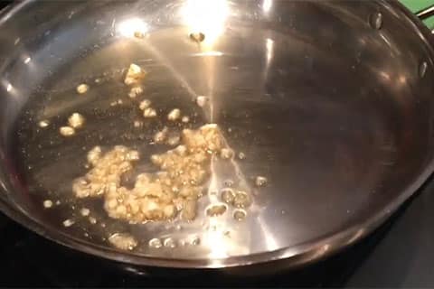 Sauté the Garlic
