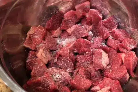 Season the Meat