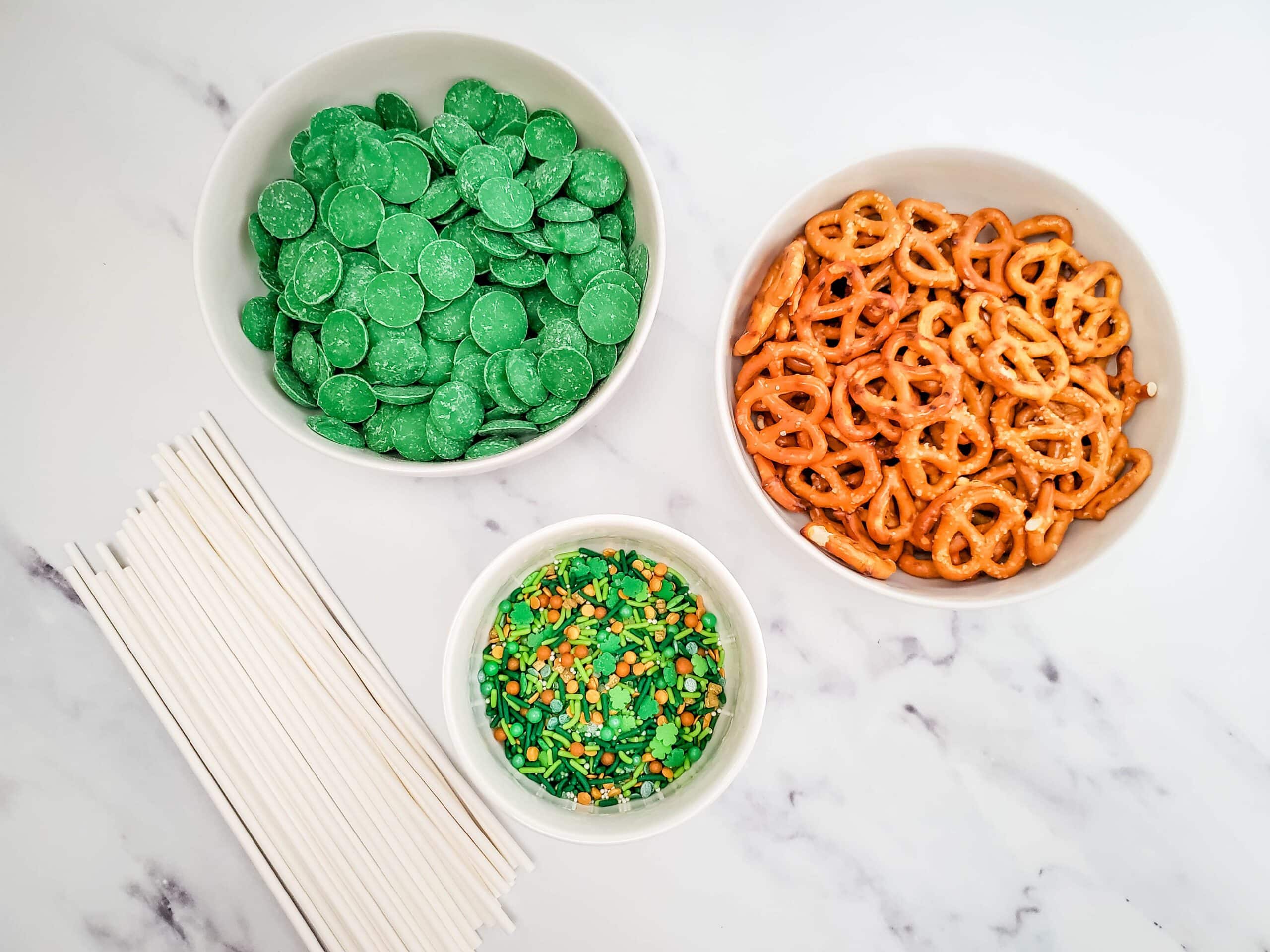 Shamrock Pretzels