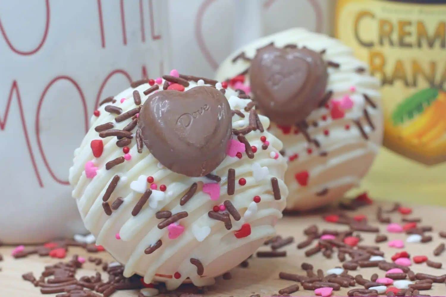 Boozy Valentine’s Day Hot Chocolate Bombs