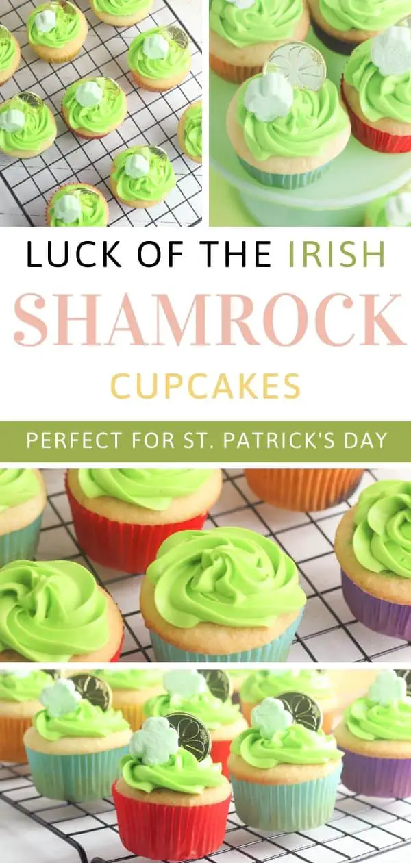 Shamrock cupcakes