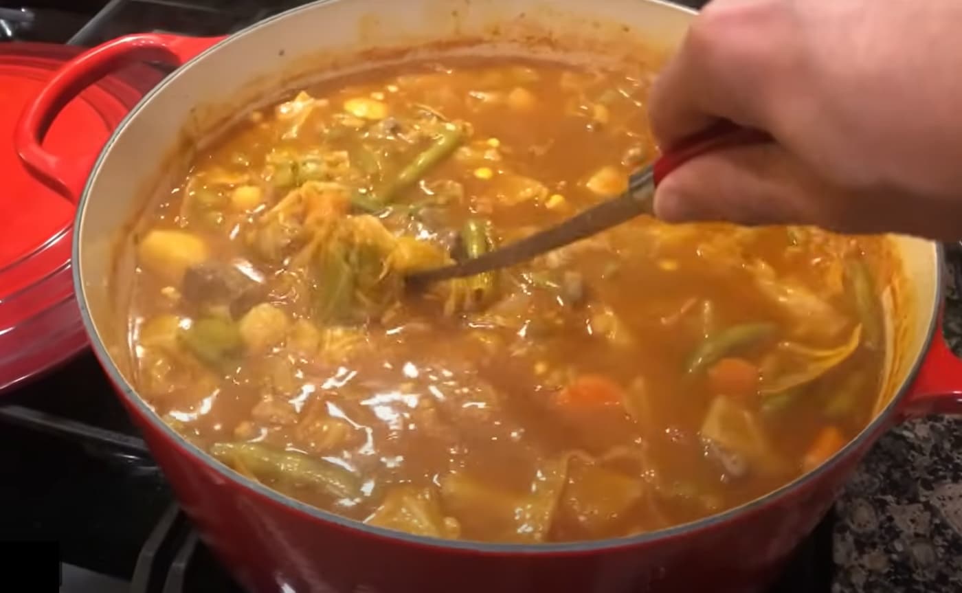 Cajun Ninja Beef and Vegetable Soup Recipe