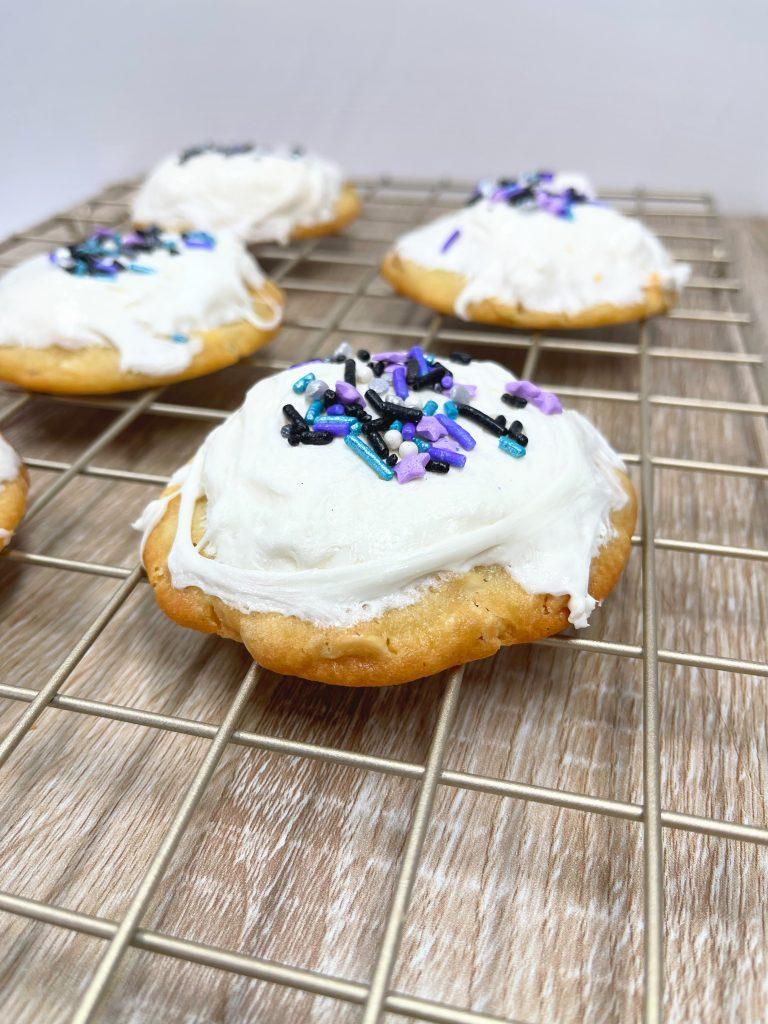Vegan Marshmallow Sprinkle Crumbl Copycat Cookies