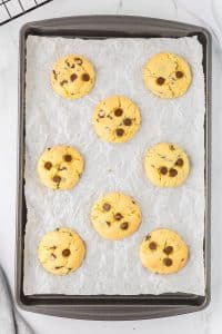 baked yellow cake mix cookies