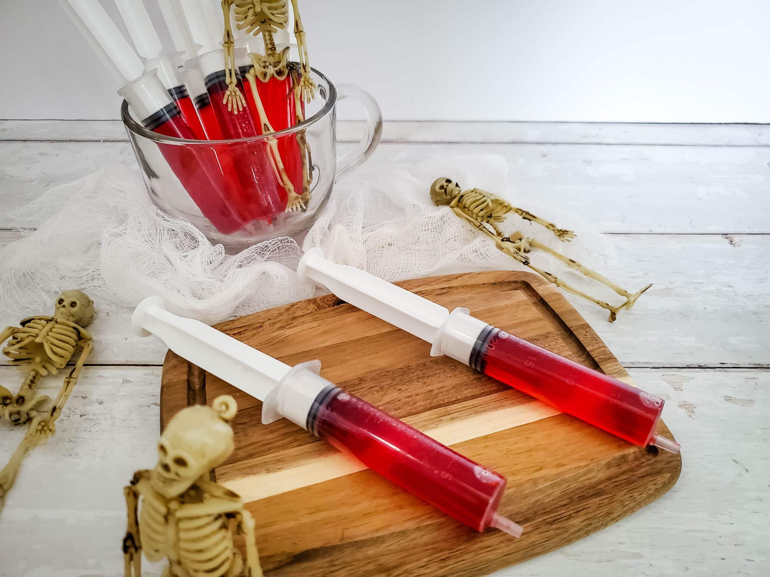 Halloween blood jello shot recipe