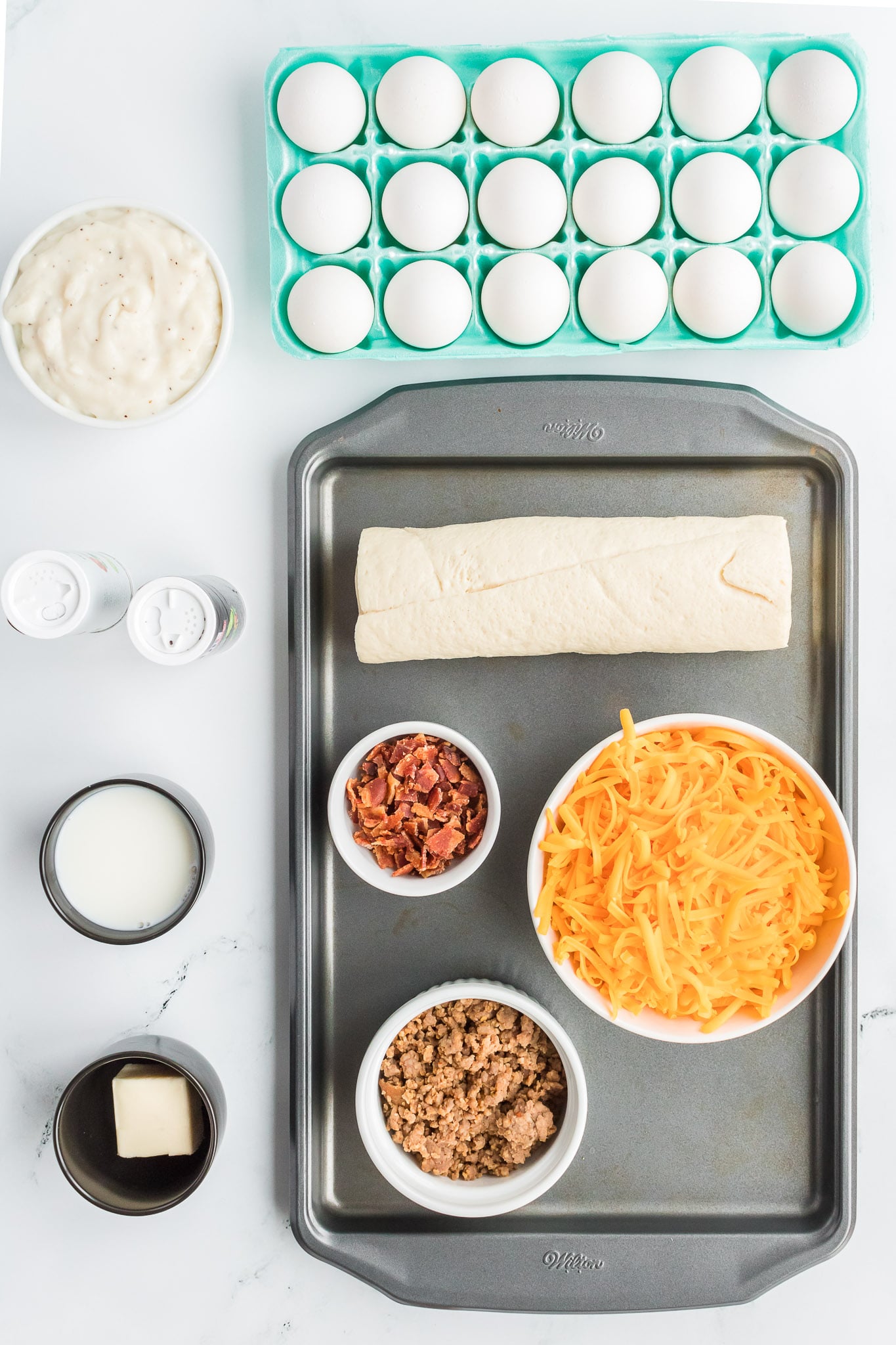 breakfast pizza ingredients