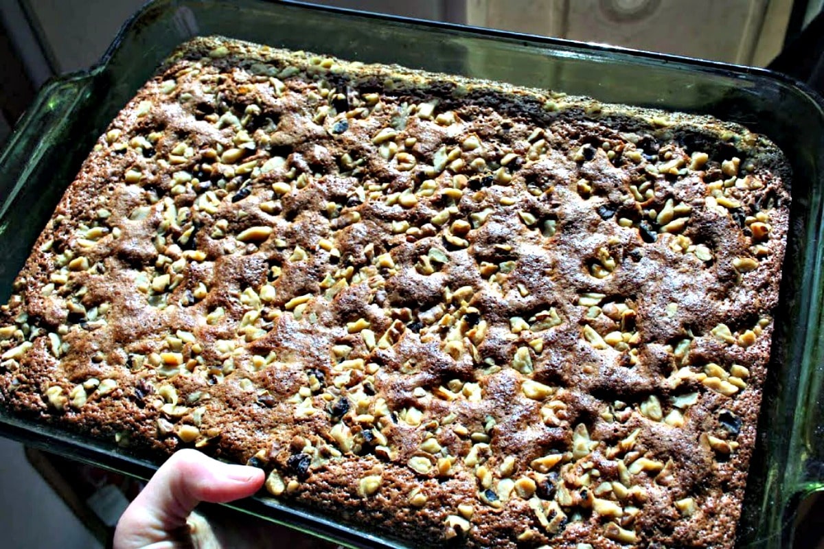 butterscotch chewy cake