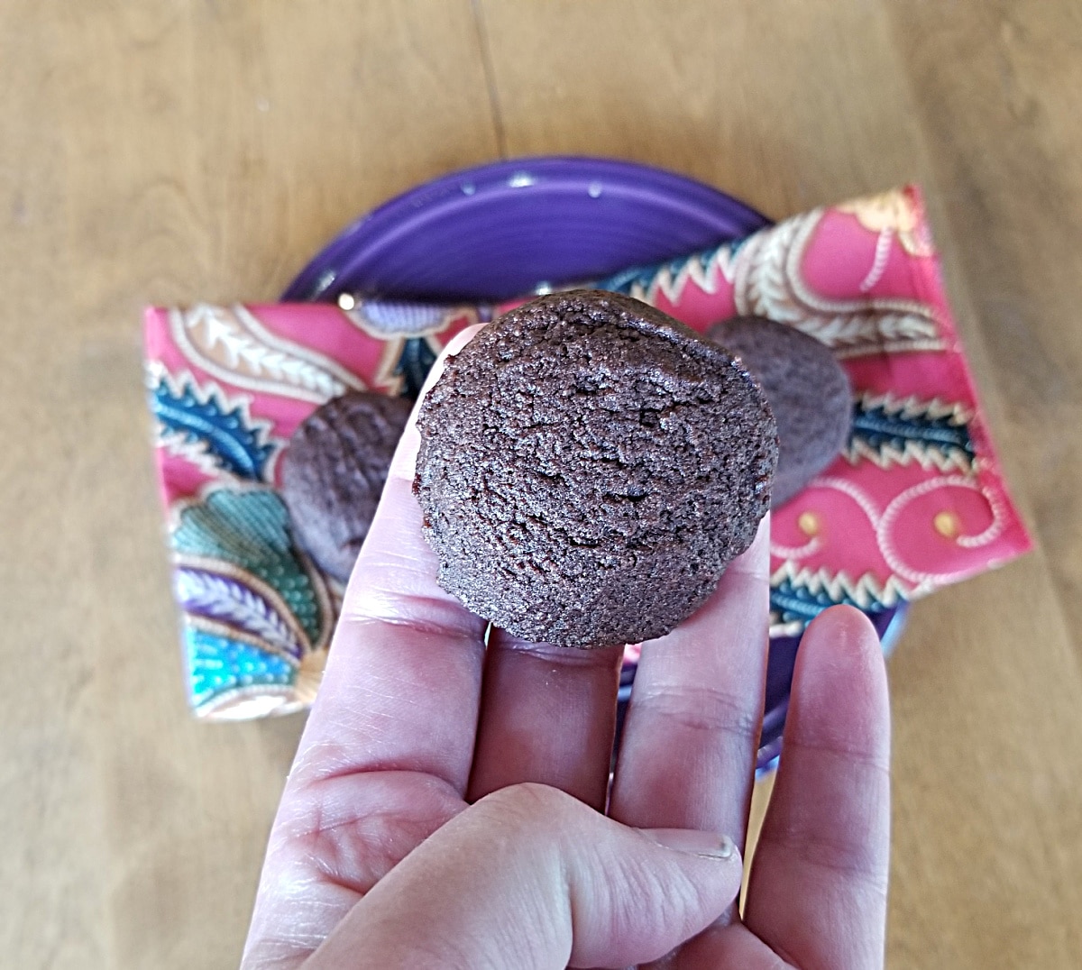 chocolate malt cookies